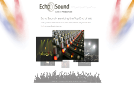 Echo Sound – Website by Blue Mountains Web Design Echo Sound – Website by Blue Mountains Web Design